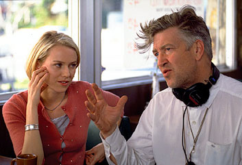 David Lynch with Naomi Watts